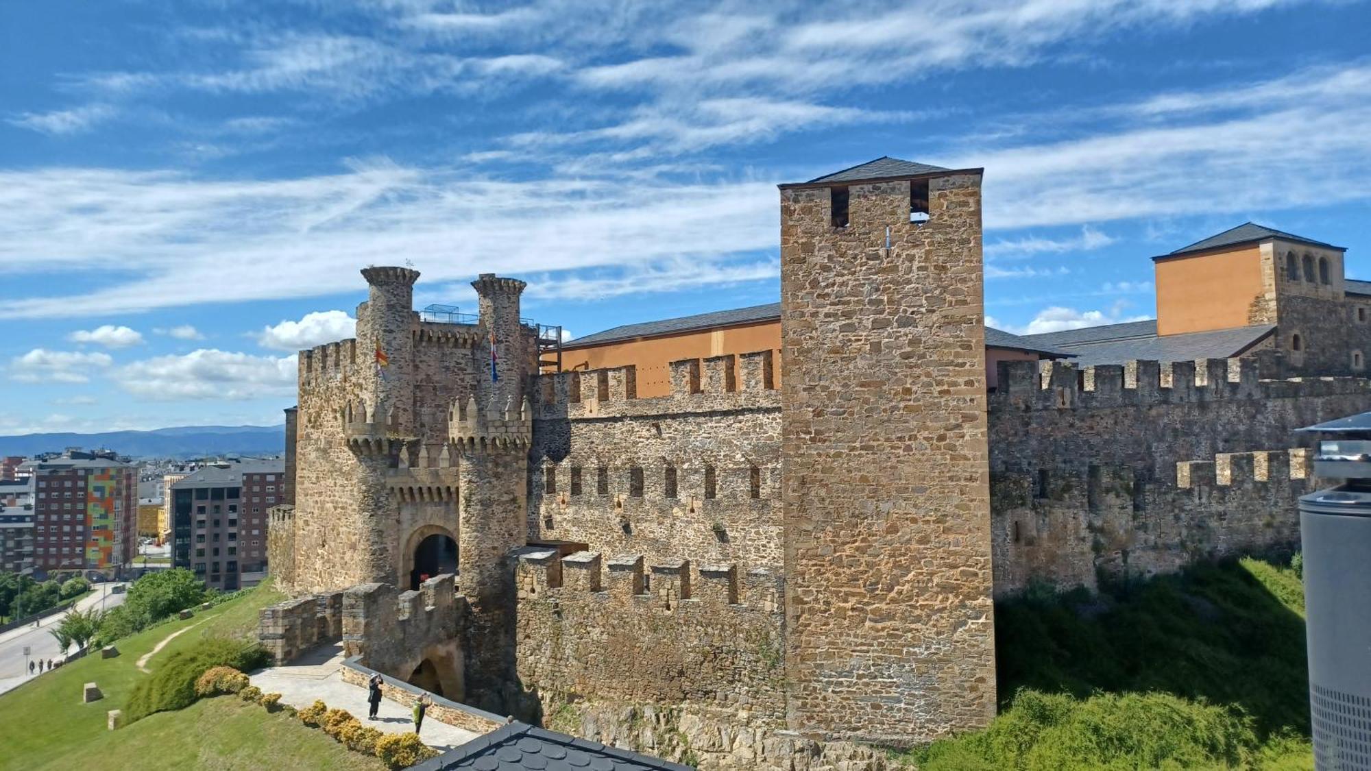 Apartamento Castillo Ponferrada. Exteriér fotografie